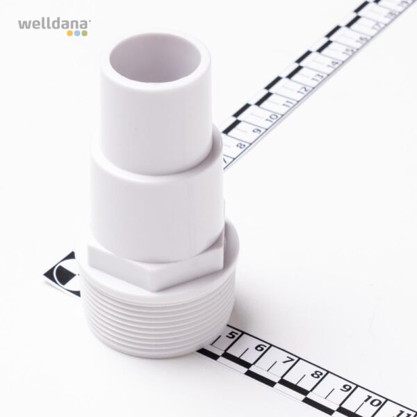 Slangestuds m/1½'' geving ABS. Til slange 33-40mm ID. - Image 3