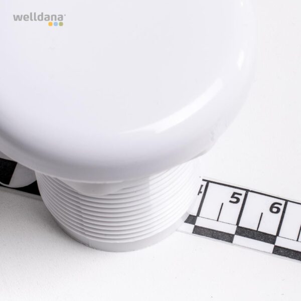 Luft regulering Hvid Ø 60mm Store kar Poolspa - Image 3
