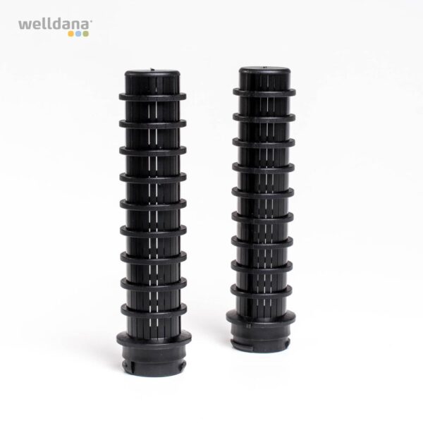 Lateral rør Sort  Click system L = 180 mm f. Artik Ø 640