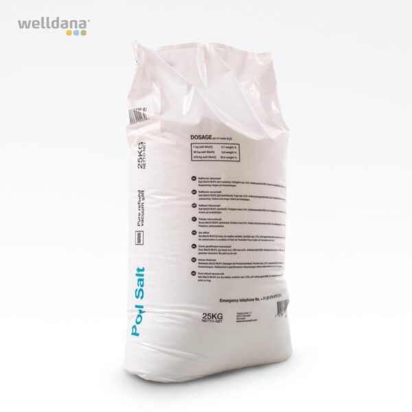 Salt raffineret  i 25kg sæk. - Image 2