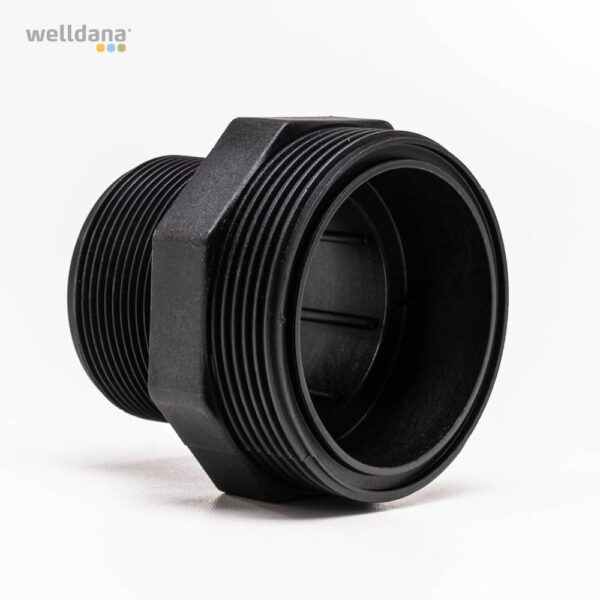 Tankgennemfør., 1½" m/pakning t/BL- filter - Image 2