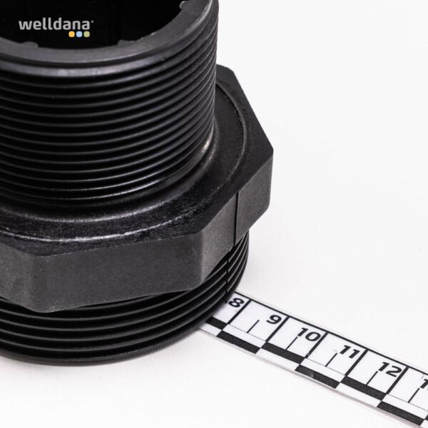 Tankgennemfør., 1½" m/pakning t/BL- filter - Image 3